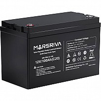 Акумуляторна батарея Marsriva AGM 12 - 100 AH (MR-PBL12-100) глибокого розряду