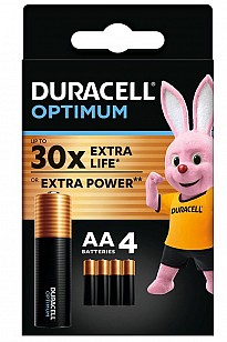 Батарейки Duracell Optimum AA (LR06) 4 шт