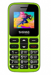 Мобільний телефон Sigma Comfort 50 HIT2020 Green