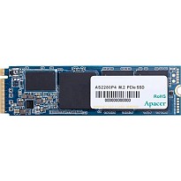 SSD накопичувач Apacer AS2280P4 256GB NVMe M.2 2280 PCIe 3.0 x4 3D NAND TLC (AP256GAS2280P4-1)