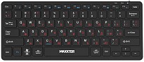 Клавіатура Maxxter KBW-C01B-UA з акумулятором, безшумна