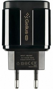 Зарядний пристрій Gelius Pro Avangard GP-HC06 2USB 2.4A 12W Black