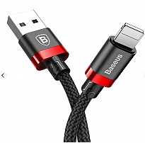 Кабель Baseus Cafule Cable Lightning – USB 2.0 м 1.5 A Black (CALKLF-C19)