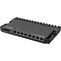 Маршрутизатор MikroTik RB5009UG+S+IN (7x1GE LAN, 1xSFP+, 1x2.5GE LAN, 1xUSB 3.0, PoE in, DC, 2-pin)