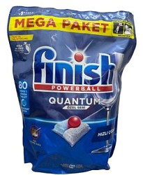 Капсули для посудомийних машин Finish Quantum 80шт