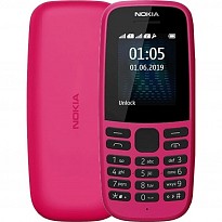 Мобільний телефон Nokia 105 Dual Sim 2019 Pink