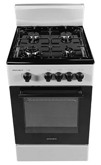 Плита газова Grunhelm G4F6600GB (сіра)