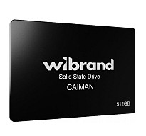 SSD-накопичувач  Wibrand Caiman SATA III 512GB Bulk (WI2.5SSD/CA512GB)