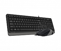 Комплект (клавіатура + миша) A4Tech F1010 Black/Grey USB