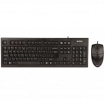 Комплект (клавіатура + миша) A4tech KR-8520D USB Black
