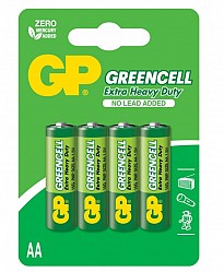 Батарейка GP Greencell АА (GP15G-2UE4) 4 шт