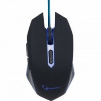Миша ігрова Gembird MUSG-001-B Blue USB