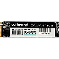 SSD диск Wibrand Caiman 128GB M.2 2280 NVMe PCIe 3.0 x4 (WIM.2SSD/CA128GB)