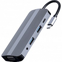 USB-хаб Cablexpert A-CM-COMBO8-02