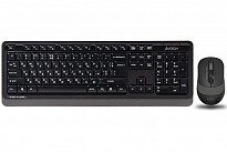 Комплект (клавіатура + миша) A4Tech FG1010 Black/Grey USB