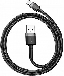 Кабель Baseus Cafule Cable USB for Type-C 2A 2.0 м Gray/Black