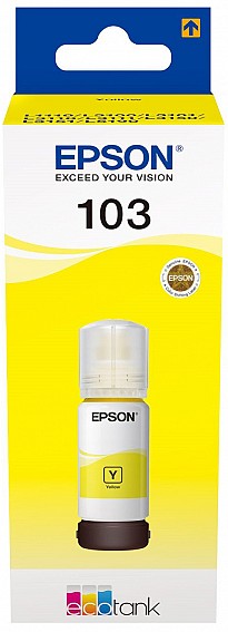 Чорнило Epson 103 65ml Yellow (C13T00S44A)