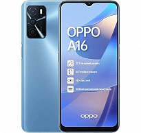 Смартфон Oppo A16 3/32GB Pearl Blue
