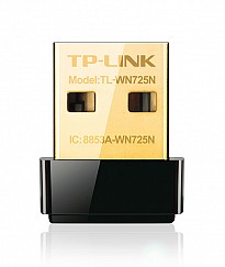 Wi-Fi адаптер TP-Link TL-WN725N (150Mbps, USB, nano)