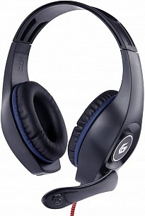 Навушники Gembird Black-Blue GHS-05-B