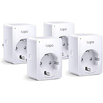 Розумна розетка TP-Link Tapo P100 Wi-Fi 4-pack