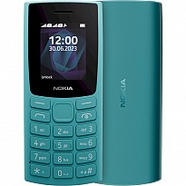 Мобільний телефон Nokia 105 Dual Sim 2023 Cyan