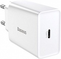 Зарядний пристрій Baseus Speed Mini Quick Charger 1C 20W EU White (CCFS-SN02)