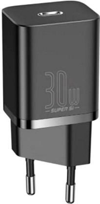 Зарядний пристрій Baseus Super Si 30W Black (CCSUP-J01)