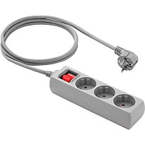 Мережевий фільтр Logan SFG3-5 Gray