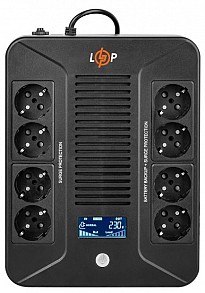 ДБЖ LogicPower LP-UL600VA-8PS (16160)