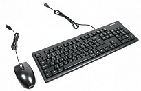 Комплект  (клавіатура + миша )  A4Tech KRS-8372 Black USB