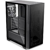 Корпус Thermaltake Versa T25 Tempered Glass Mid-Tower Chassis Black