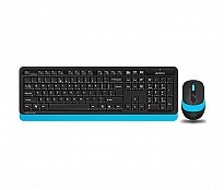 Комплект бездротовий (клавіатура+миша) A4Tech FG1010S Black/Blue