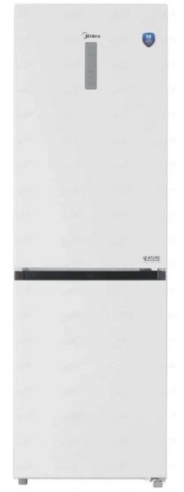 Холодильник Midea MDRB470MGF01O (білий, дисплей)