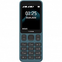Мобільний телефон Nokia 125 Dual Sim Blue (16GMNL01A01)