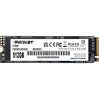 SSD диск Patriot P320 512GB M.2 2280 PCIe Gen 3.0 x4 NVMe TLC (P320P512GM28)
