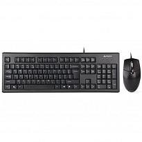 Комплект (клавіатура + миша) A4tech KR-8372 USB Black