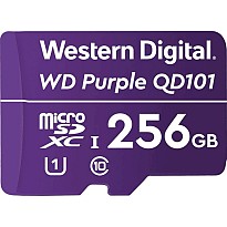 Карта пам'яті Western Digital microSDXC Purple SC QD101 256GB UHS-I Class 10 (WDD256G1P0C)