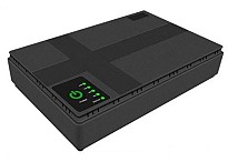 ДБЖ для роутерів Mini Smart Portable UPS 8800 mAh  DC 5V/9V/12V/POE Чорний