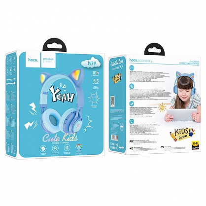 hoco-w39-cat-ear-kids-bt-headphones-packaging-blue