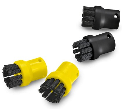Комплект круглих щіток Karcher 4 шт. для пароочисників 2.863-264.0