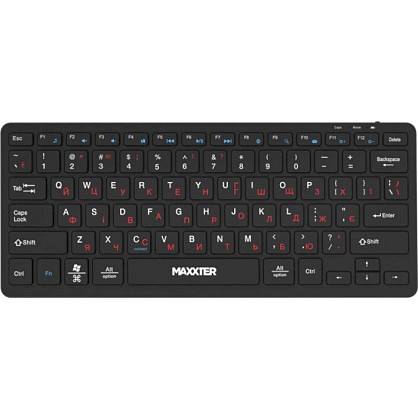 Клавіатура Maxxter KBW-C01B-UA бездротова