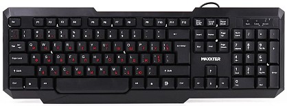 Клавіатура Maxxter KB-211-U USB Black