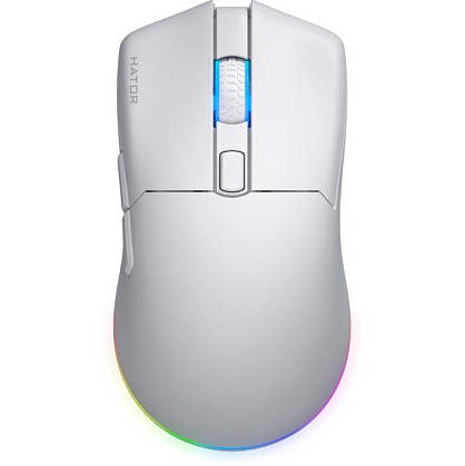 Миша ігрова Hator Pulsar 3 Wireless White (HTM631)