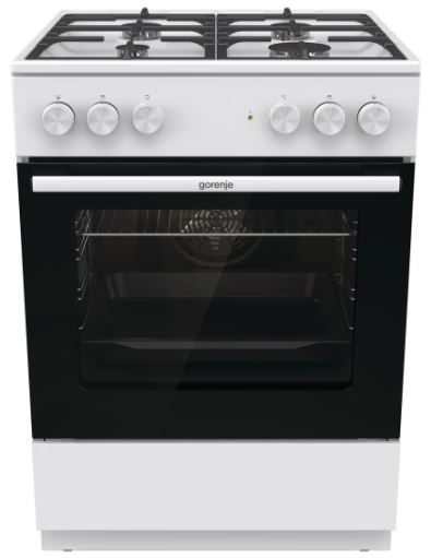 Плита Gorenje GK6A40WFFM (чавунні решітки, гриль, конвекція)