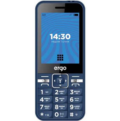 Мобільний телефон Ergo E281 Dual Sim Blue