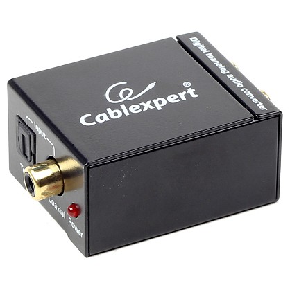 Конвертер Cablexpert Digital to analog audio (DSC-OPT-RCA-001)