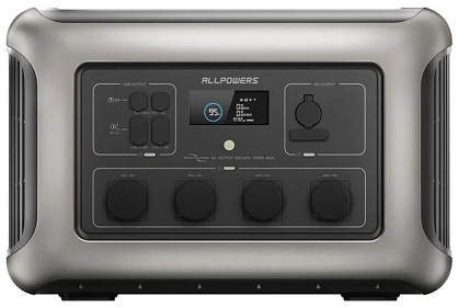 Зарядна станція Allpowers R3500 V2 / 3500 Вт / 2880 Вт⋅год / LiFePO4