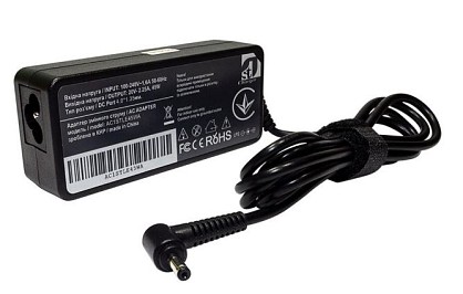 Блок живлення 1StCharger для ноутбука Lenovo 45W(20V/2.25A) 4.0x1.35 + кабель живлення (AC1STLE45WF)