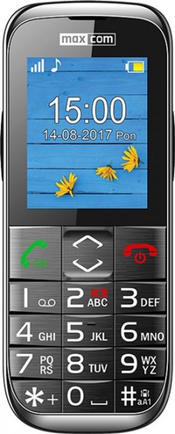 Мобільний телефон Maxcom MM720 Black 2.2